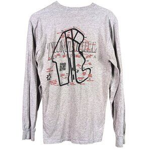 Thunderhill Motorsports Park Long Sleeve Tee Heather Gray Size Medium Racetrack